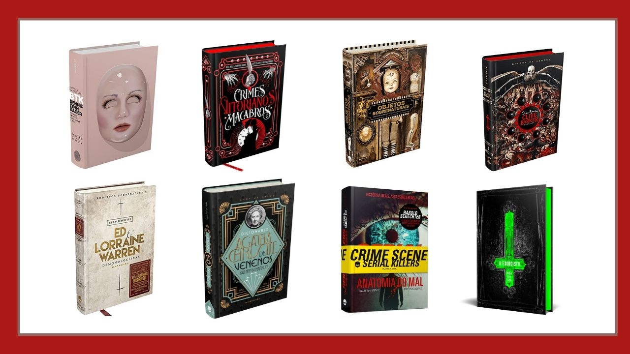 Terror, crimes e mais: 8 livros com histórias arrepiantes para você colecionar