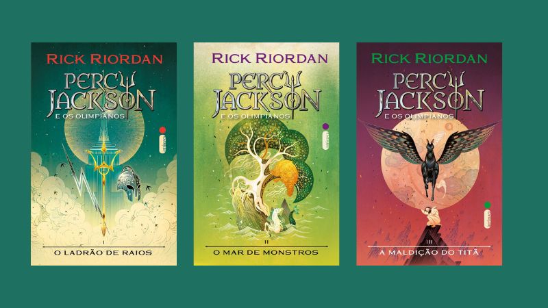 Novas edições dos livros de Percy Jackson e os Olimpianos estão em pré-venda; Confira!