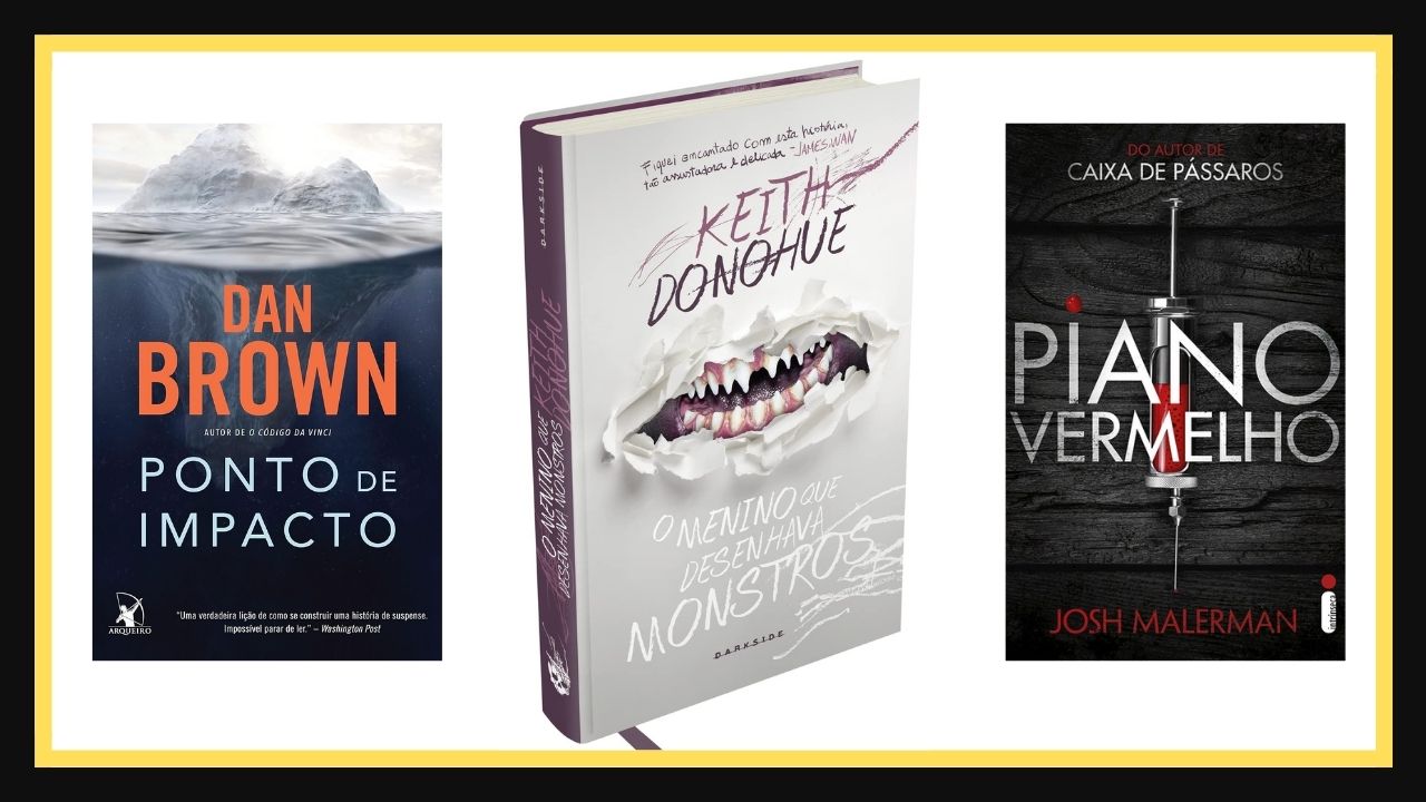 Black Friday em livros: 10 títulos dos gêneros policial, suspense e mistério
