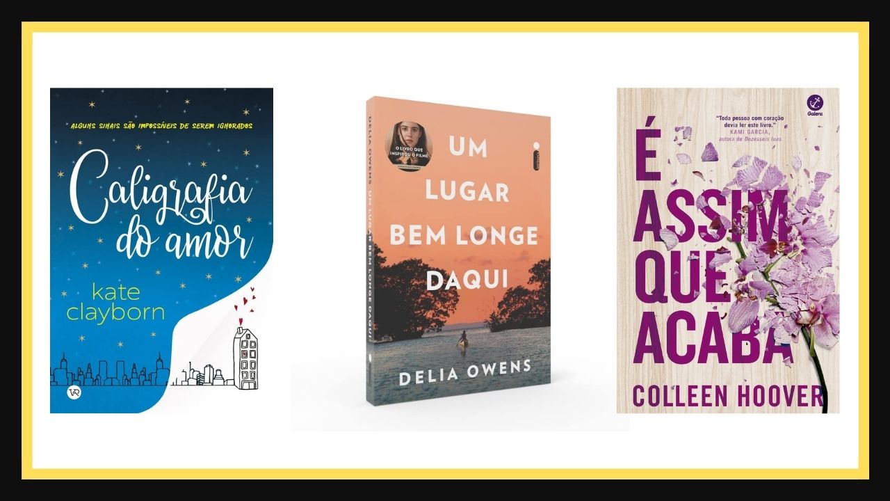 Romances: 10 obras para você se apaixonar