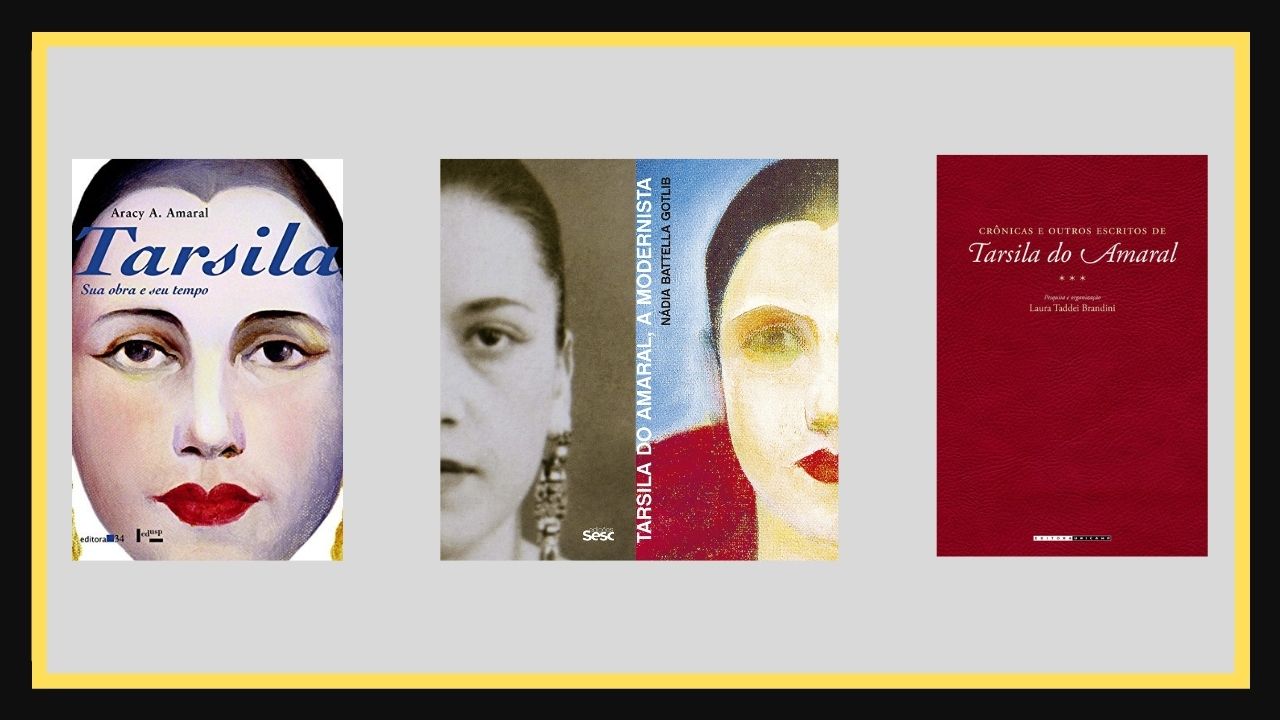 Tarsila do Amaral: 138 anos da pintora em 6 livros para sua coleção