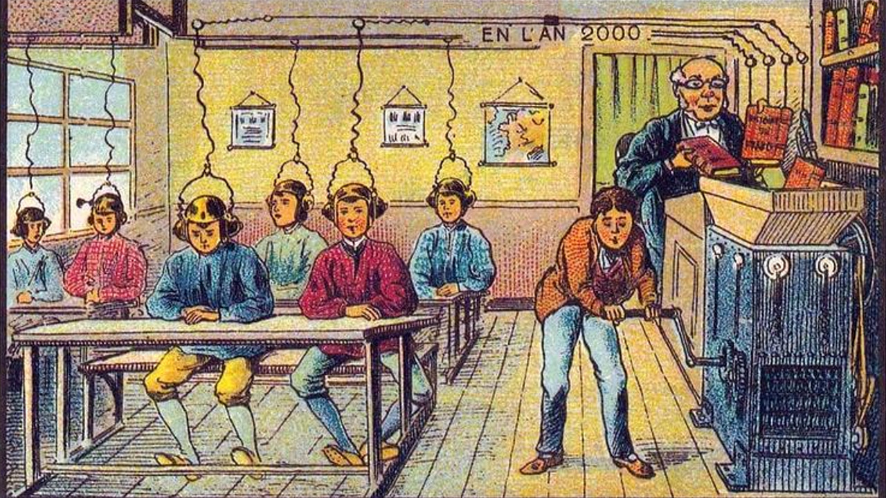 O ano 2000, imaginado em 1900