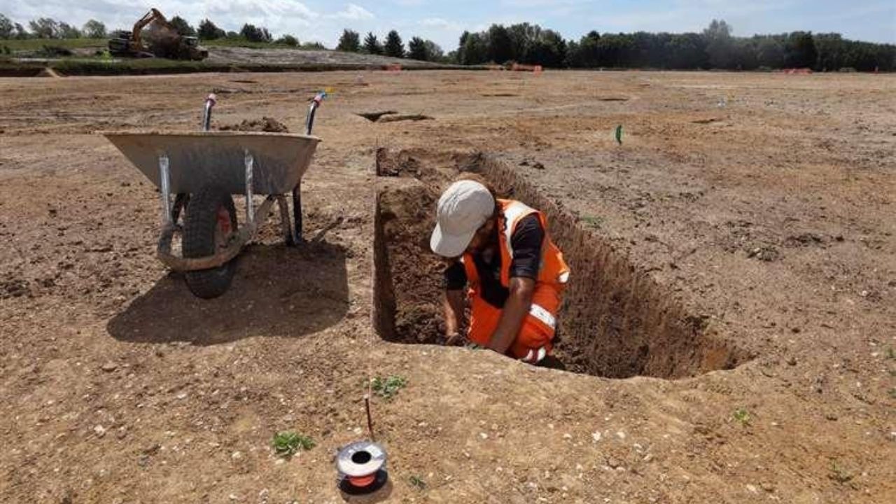 Obras no Reino Unido revelam assentamento romano