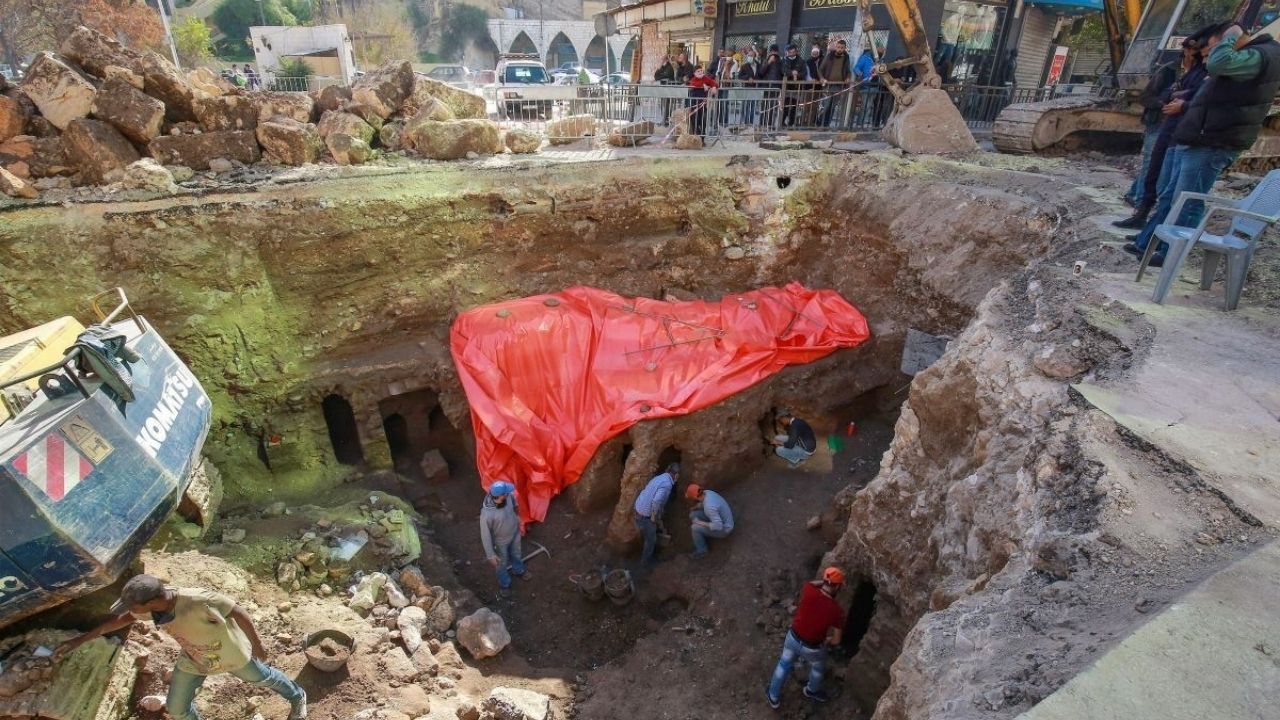 Banhos romanos impressionantes são encontrados na Jordânia