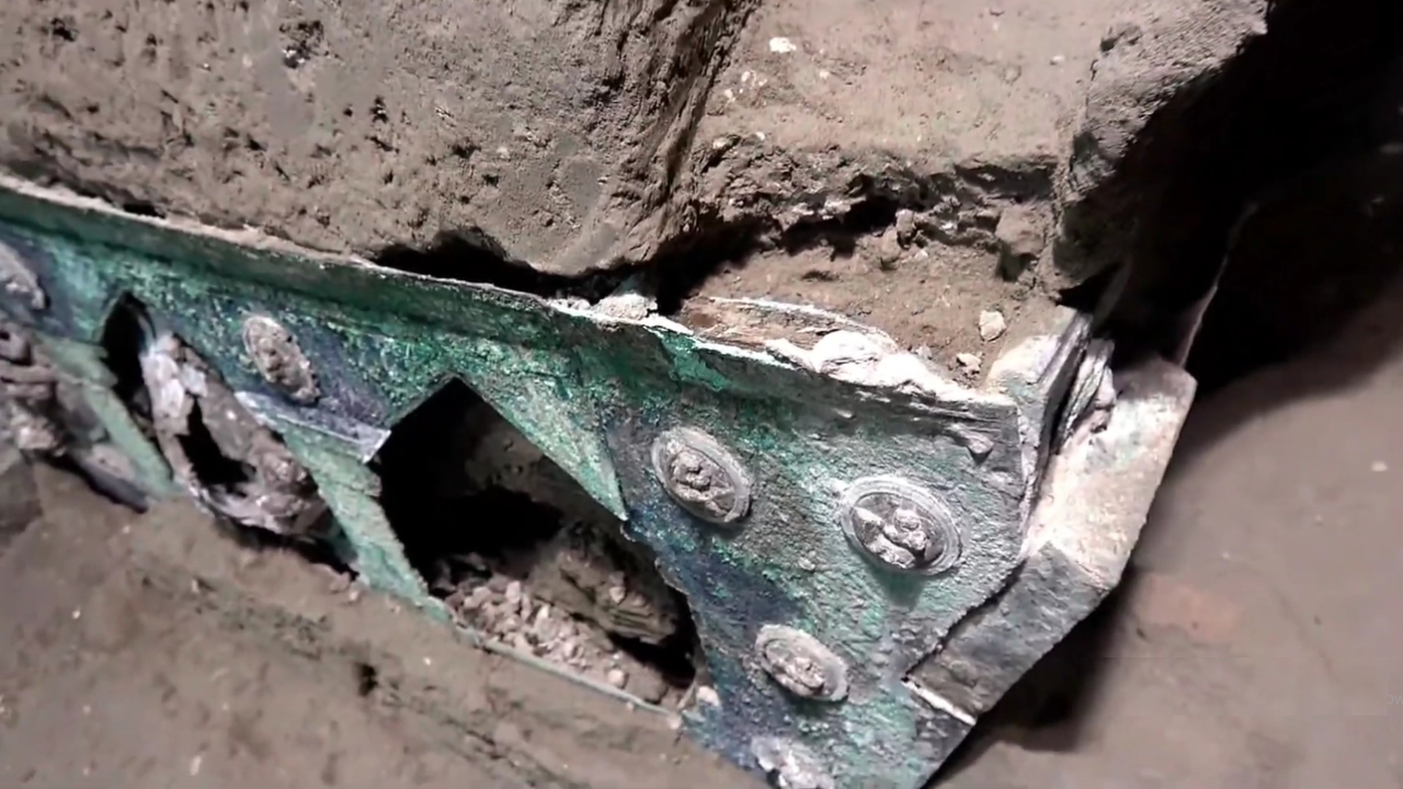 Relembre a incrível descoberta da carruagem de Pompeia