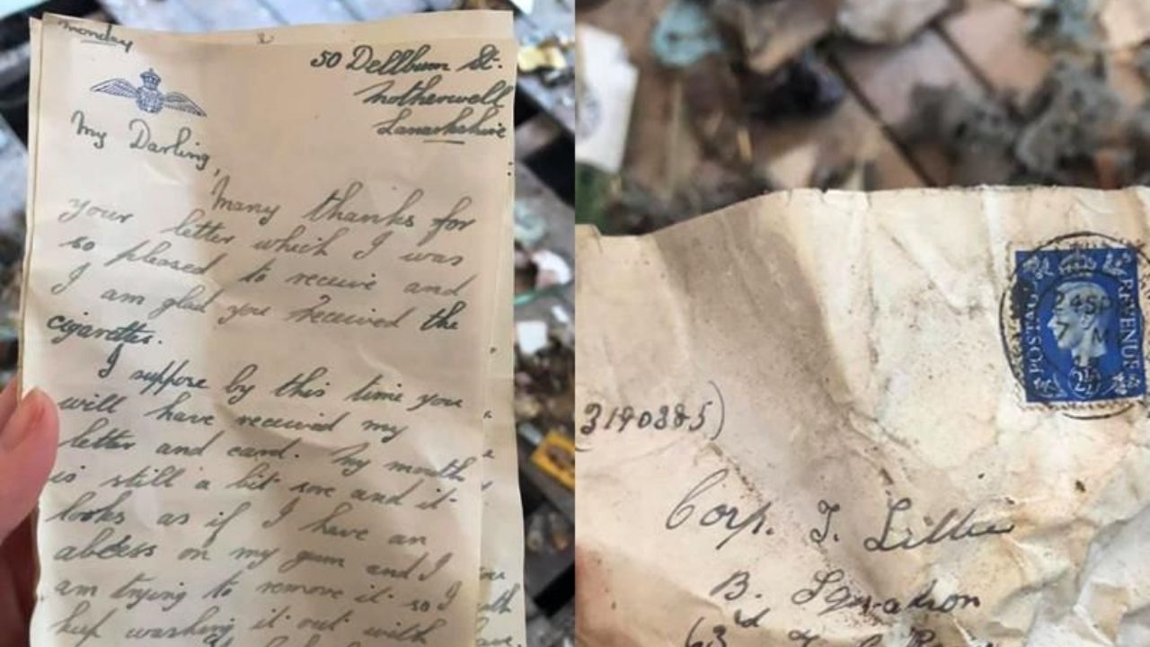 Obra em hotel britânico revela correspondências de casal durante a Segunda Guerra