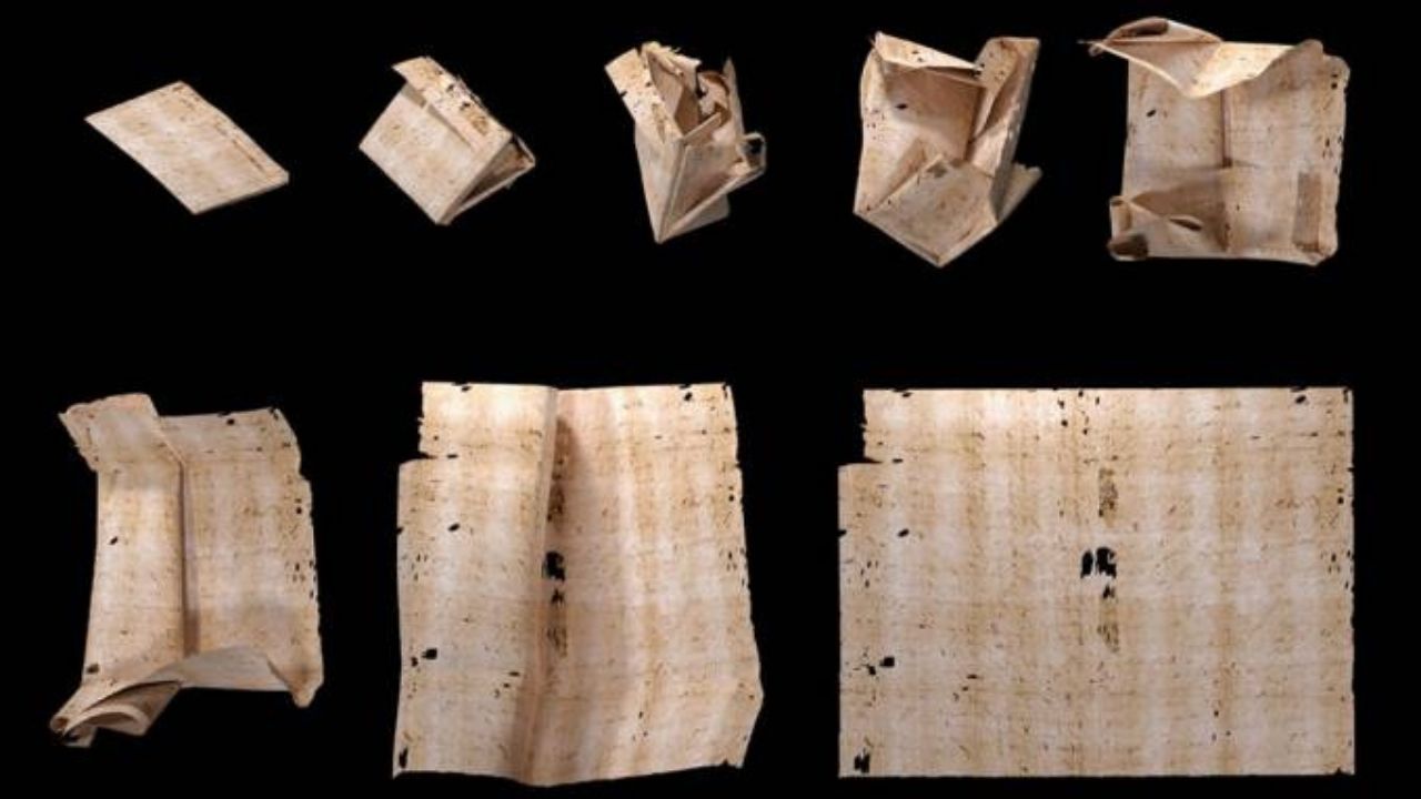 Como cartas de 300 anos tiveram o conteúdo revelado sem serem destruídas