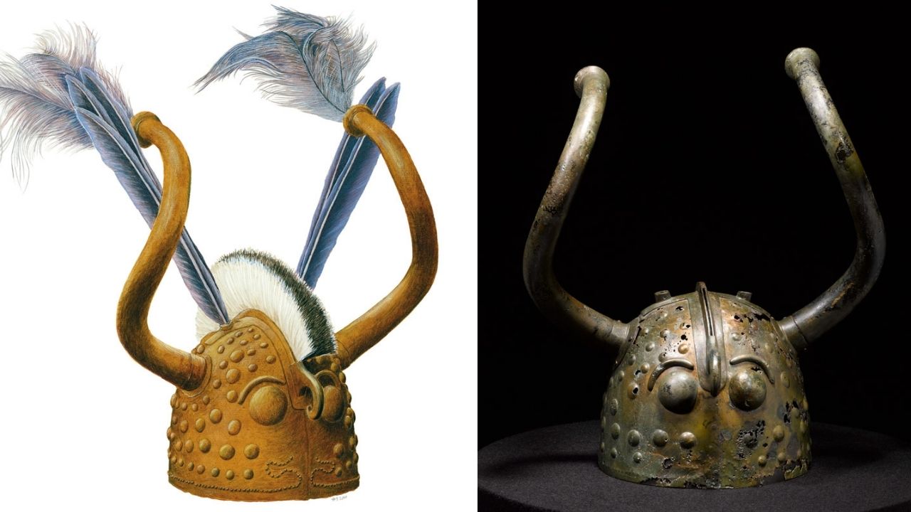 Capacetes de chifres eram usados muito antes dos vikings