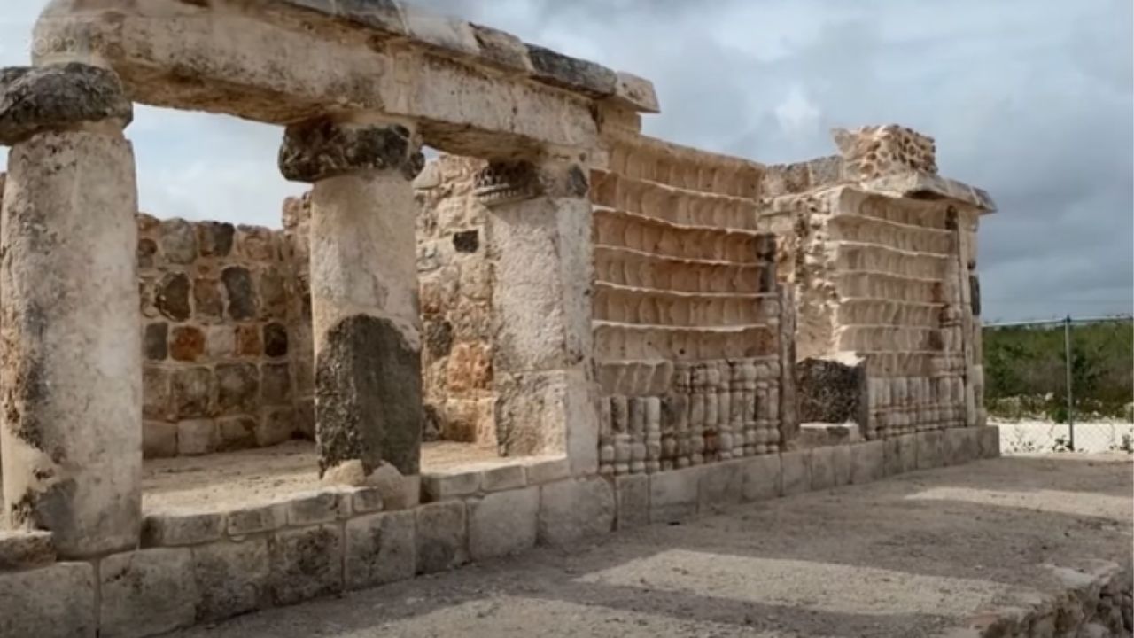 Antiga cidade maia é revelada em canteiro de obras no México