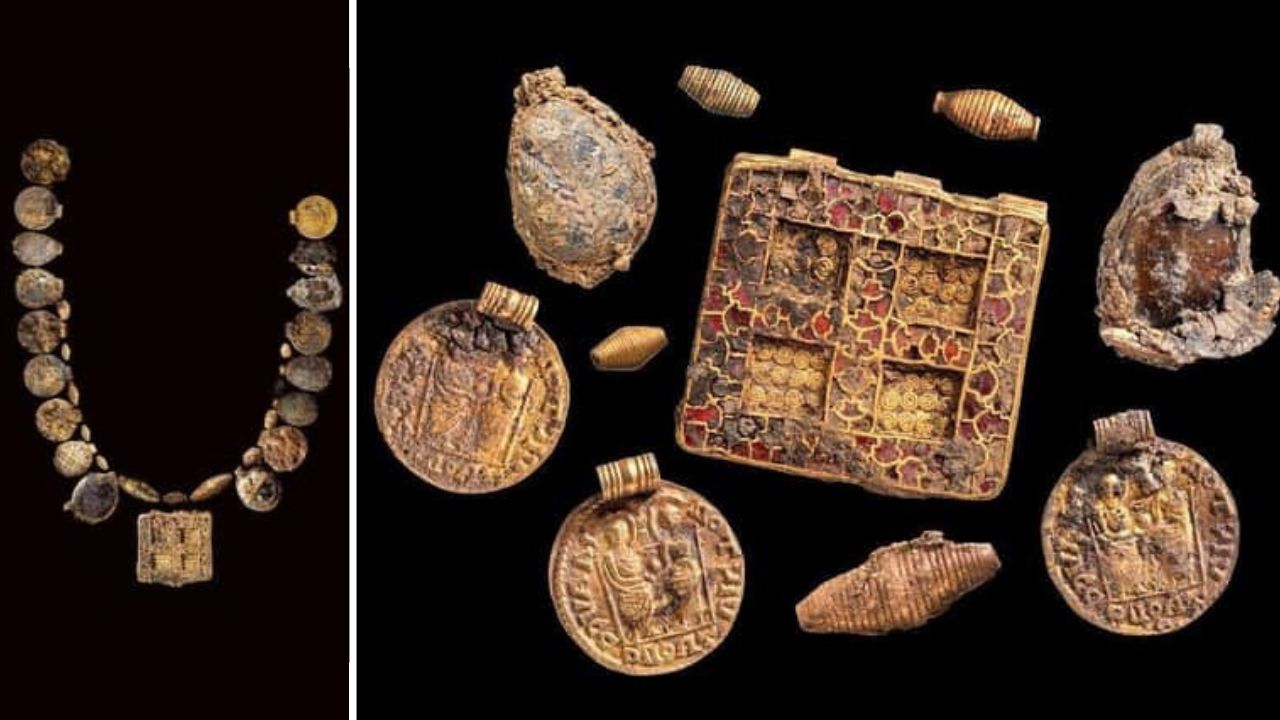 Descoberta ‘de uma vida’: Valioso colar de 1.300 anos é encontrado na Inglaterra