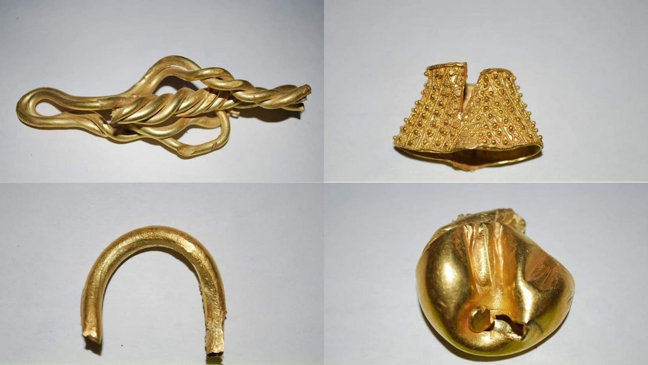 Impressionante tesouro de ouro é descoberto na Ucrânia