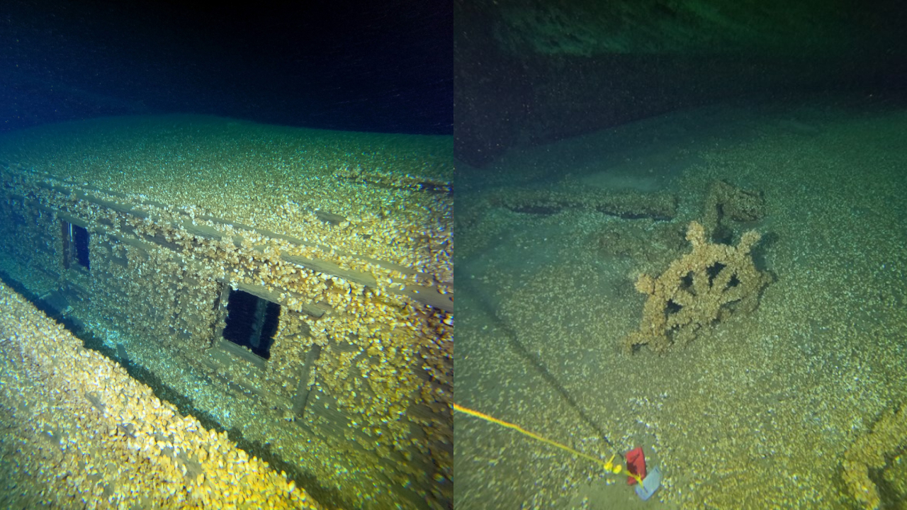 Barco naufragado de 1881 é encontrado em lago nos EUA