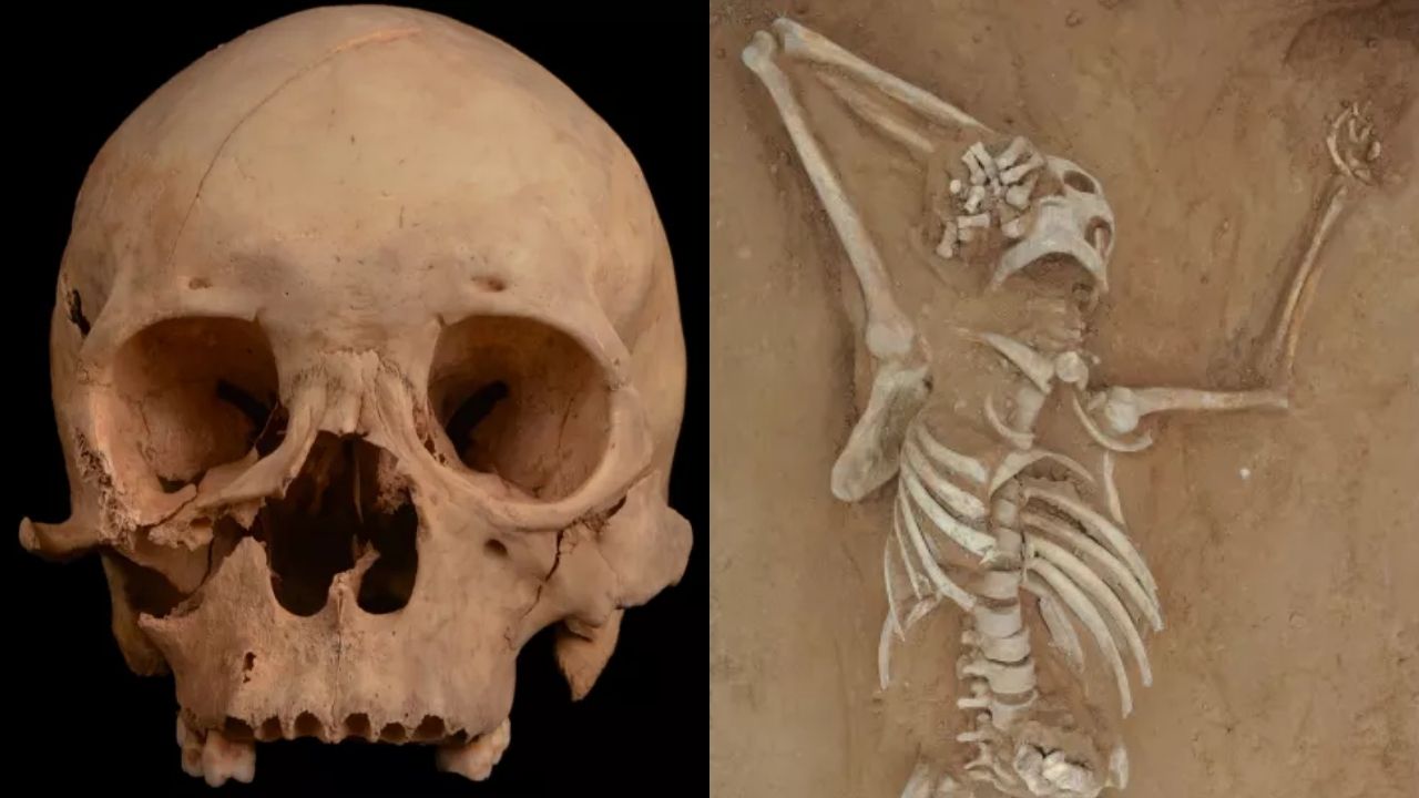 Os rastros de um assassinato do século 7 em um cemitério 700 anos mais antigo