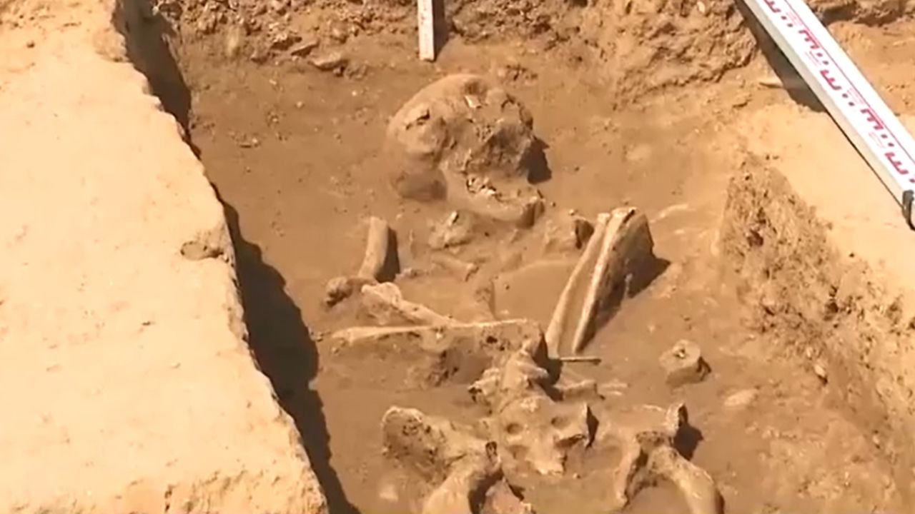 Raro cemitério húngaro é descoberto na Eslováquia