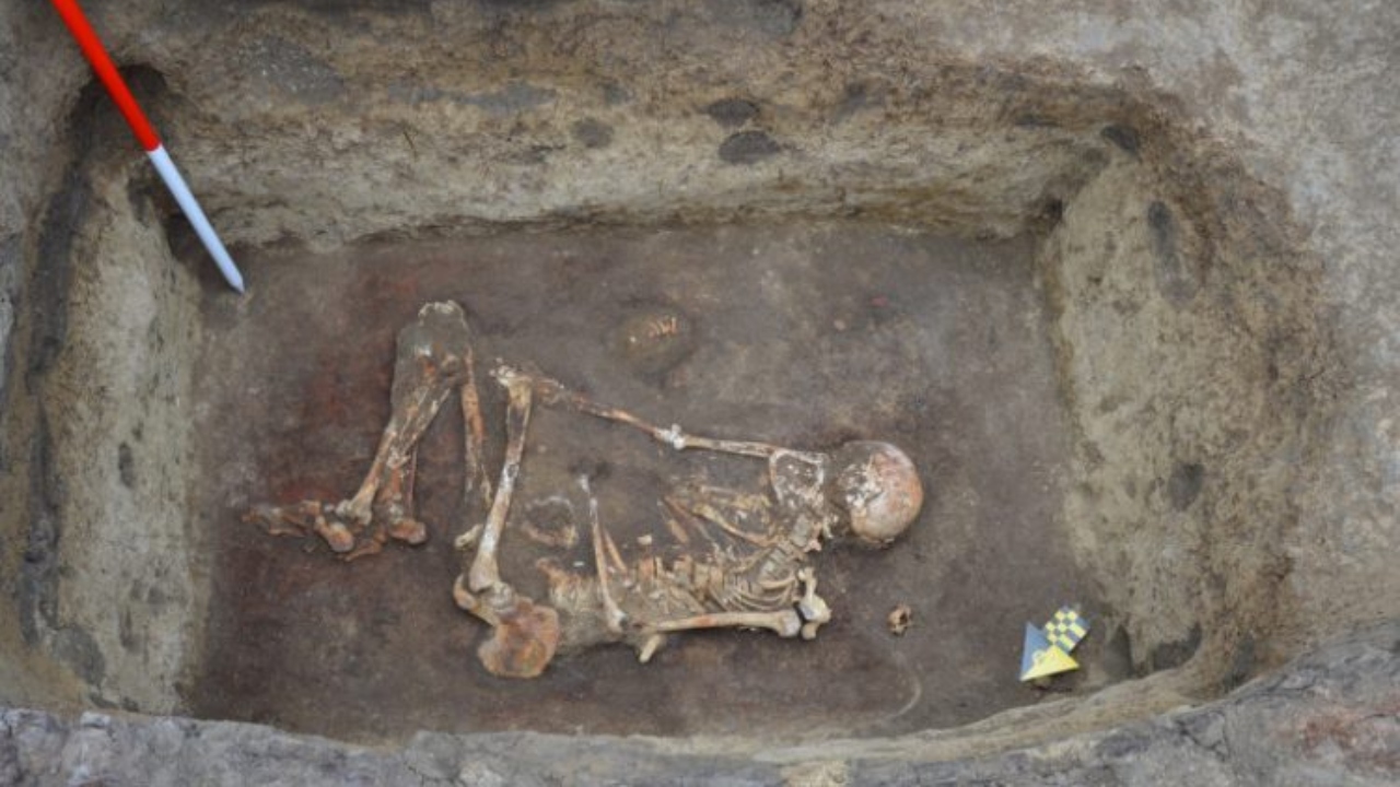 Esqueleto de 3.000 anos é encontrado em posição fetal na Romênia