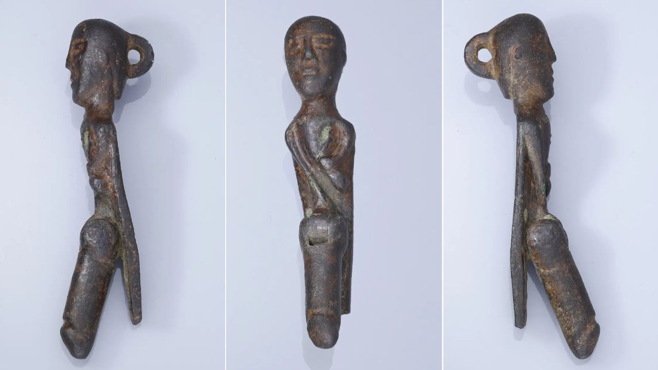 Estátua celta com pênis avantajado irá a leilão na Inglaterra