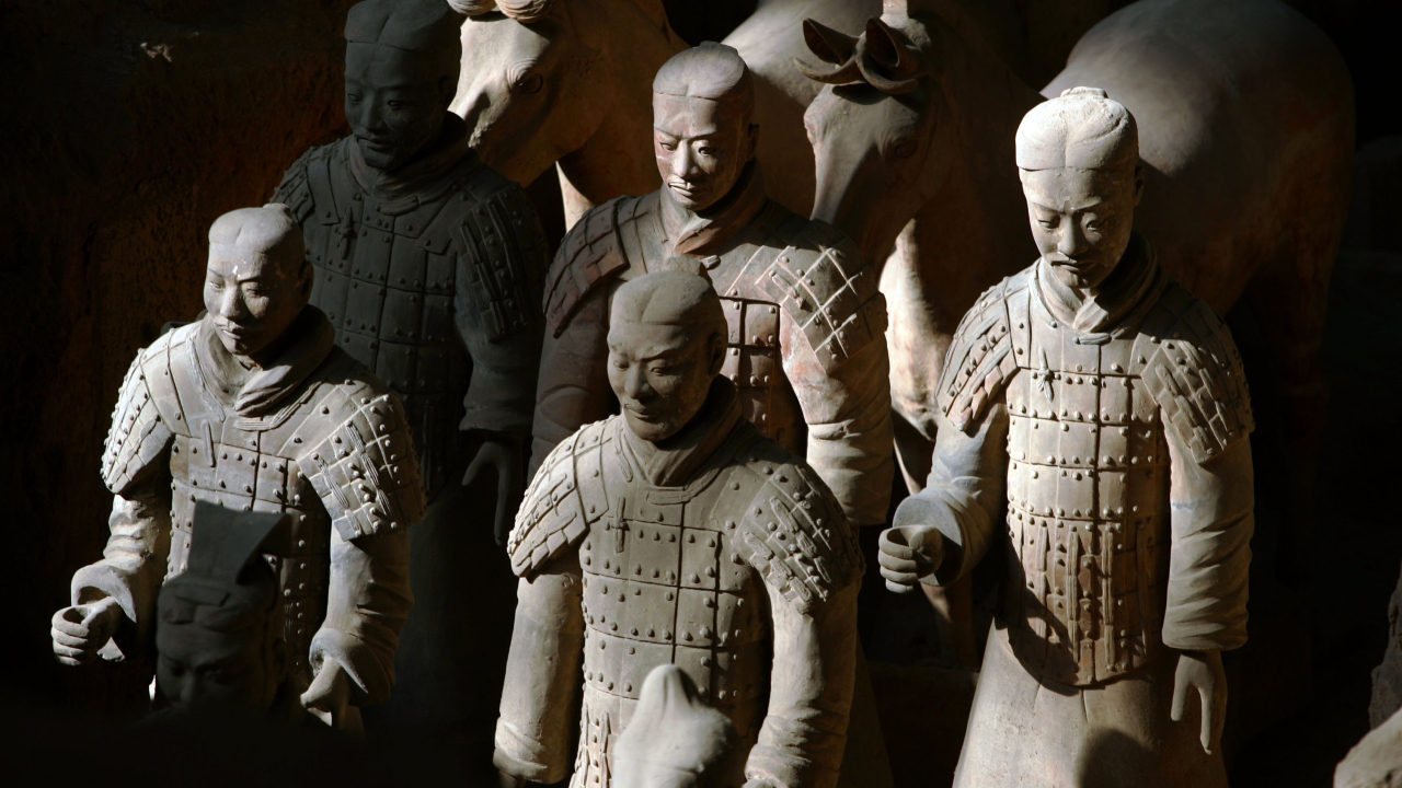 Carruagem de ovelhas de 2 mil anos é descoberta na China