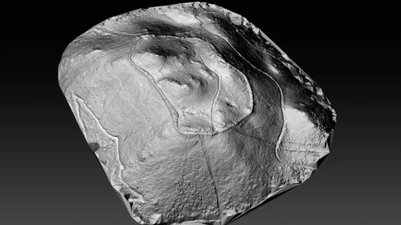 Varredura a laser revela ruínas de fortaleza espanhola do século 5
