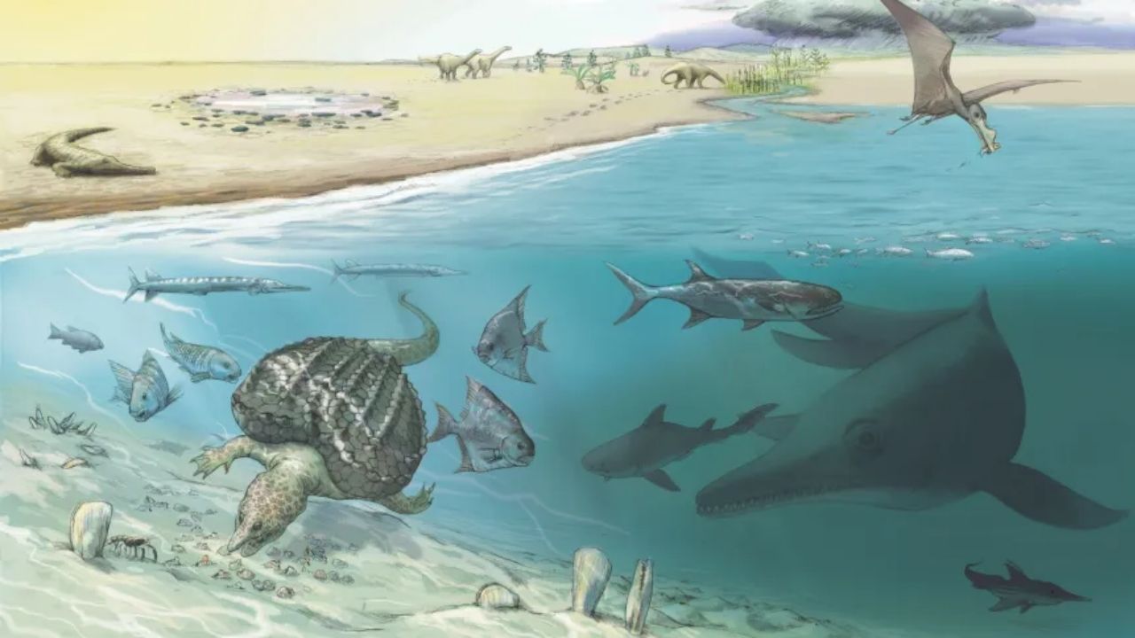 Fósseis de uma das maiores criaturas a habitar a Terra são encontrados nos Alpes suíços