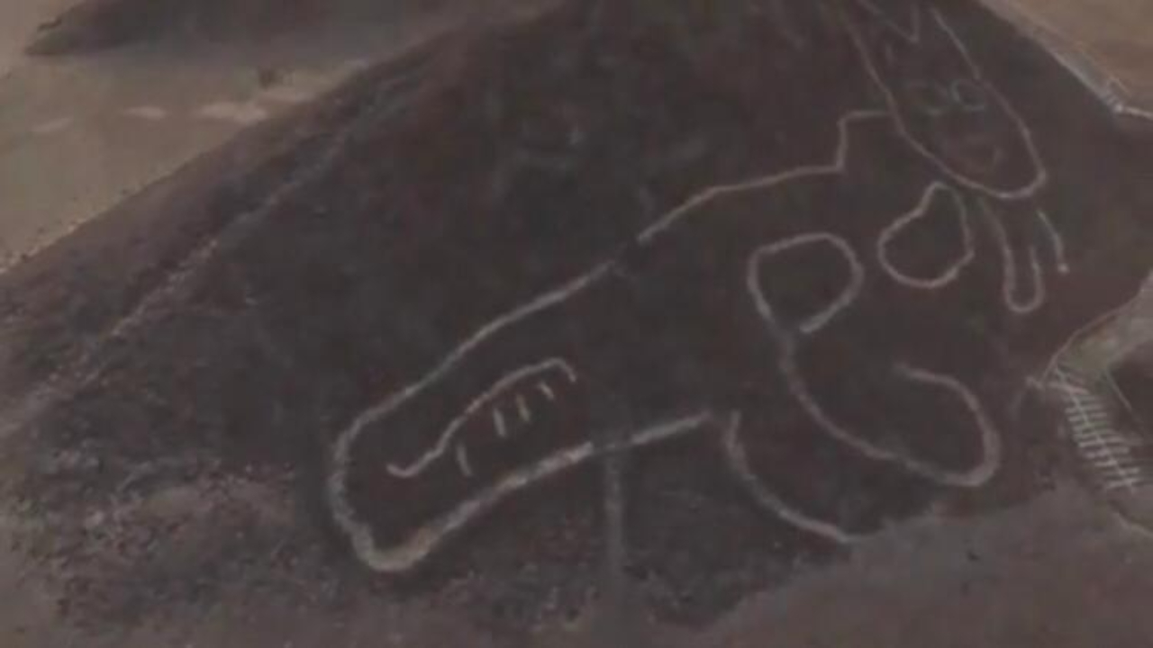 Figura de gato gigante é descoberta nas enigmáticas Linhas Nazca
