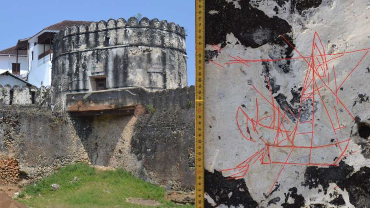 Grafites de Zanzibar do século 19 podem ter sido feitos por soldados entediados