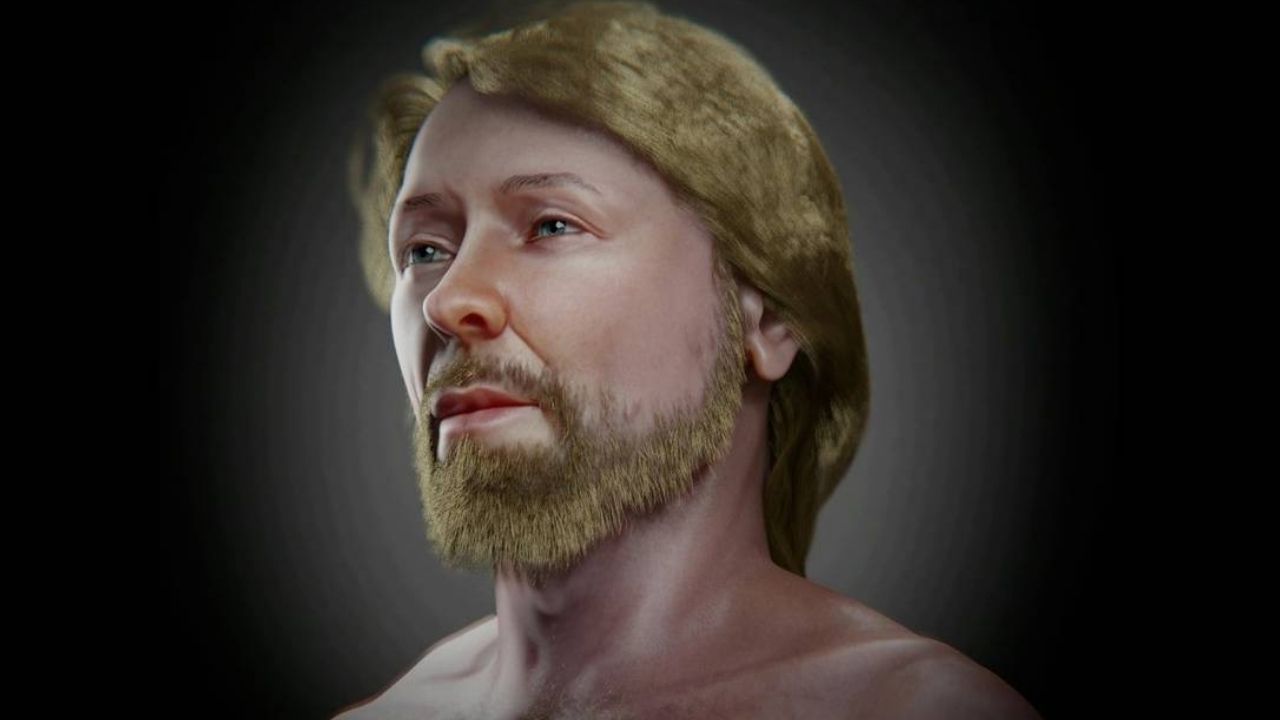 A impressionante reconstrução facial de um guerreiro germânico do século 4