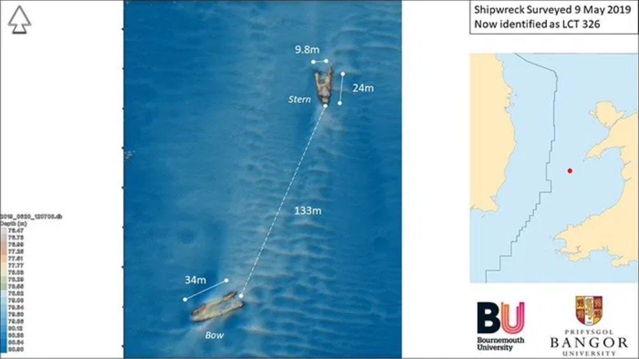 Embarcação da Segunda Guerra Mundial é descoberta