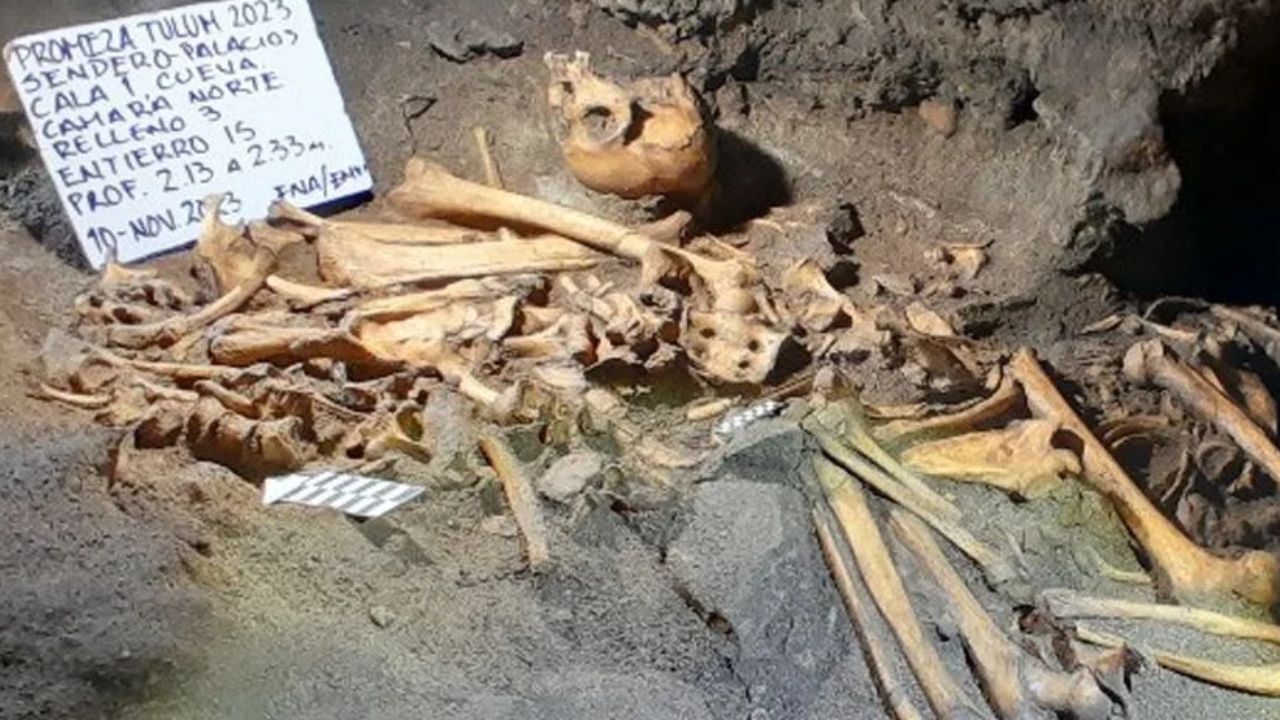 Antigas sepulturas maias são encontradas em caverna no México