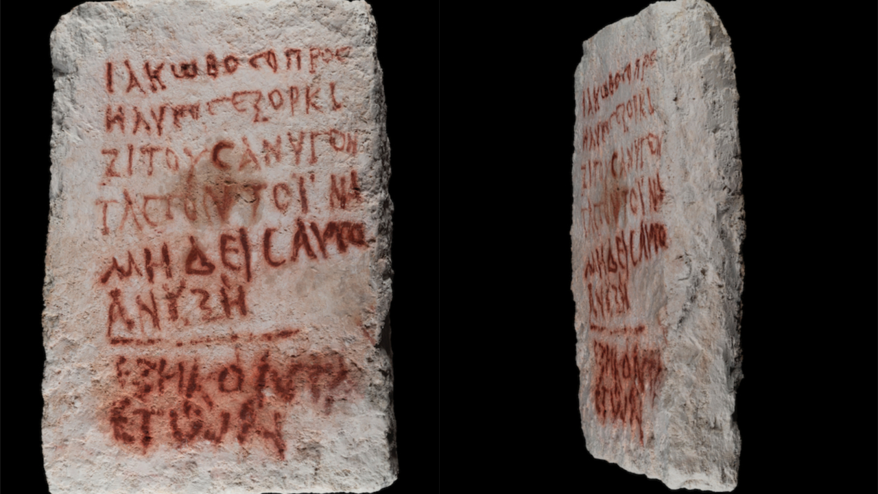 A maldição de 1.800 anos encontrada em escavações em Israel