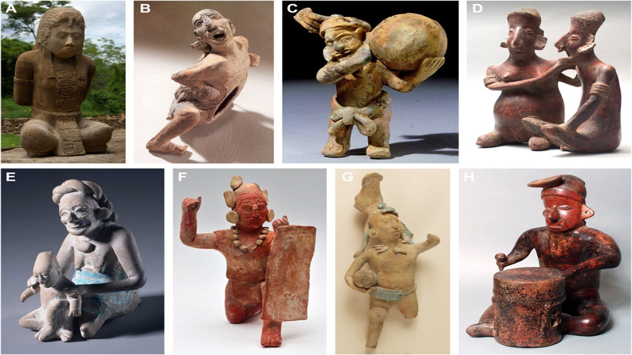 Esculturas mesoamericanas antigas podem ser prova da universalidade de expressões emocionais