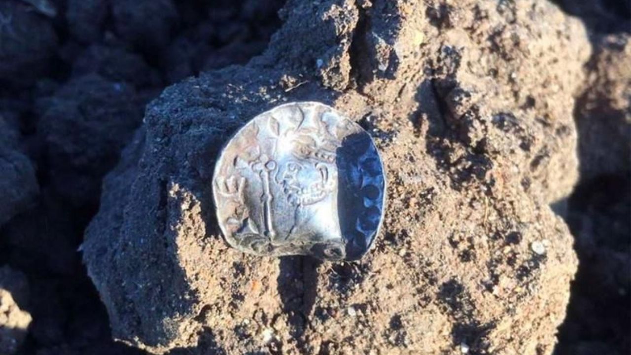 Na Inglaterra, jovens encontram raras moedas de mil anos com detector de metais