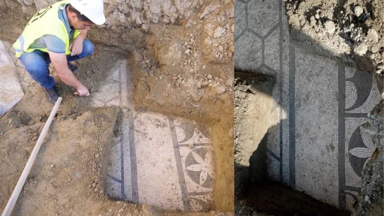 Mosaico raro de 1.900 anos é descoberto na cidade mais antiga da Albânia