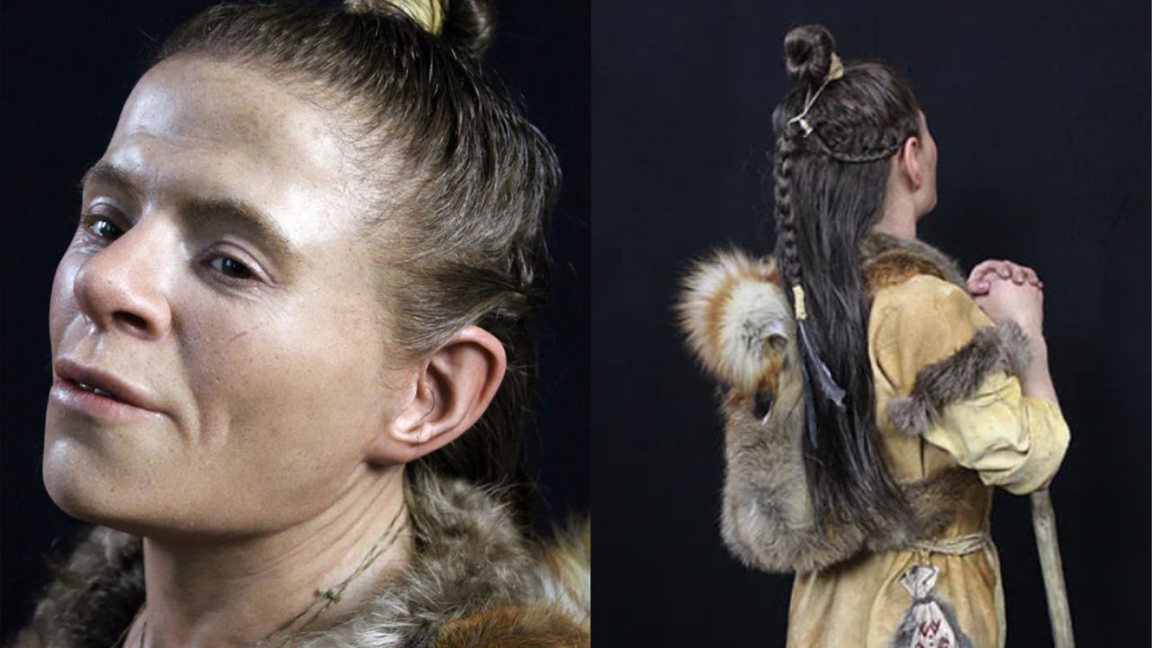 Veja incrível reconstrução 3D de mulher escandinava do Neolítico