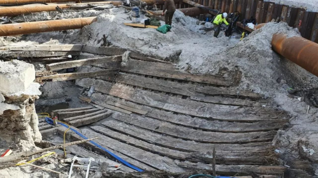 Navio de carga europeu de 700 anos é encontrado na Estônia