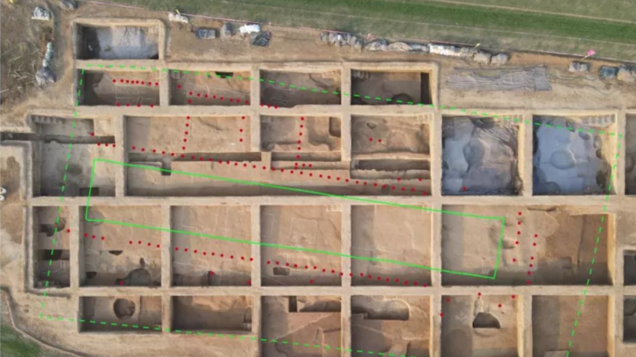 Ruínas de palácio de 4 mil anos são reveladas na China