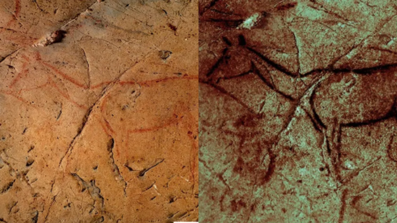 Estudo revela novos detalhes em artes rupestres de caverna da Espanha