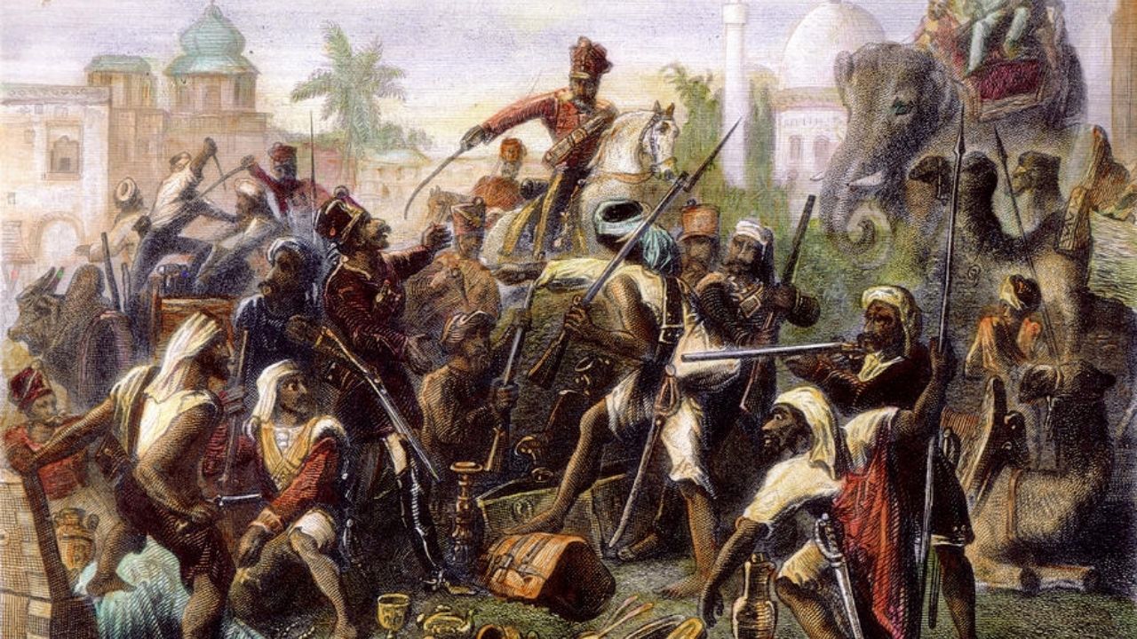Os esqueletos de quase 300 soldados indianos mortos na Revolta de 1857
