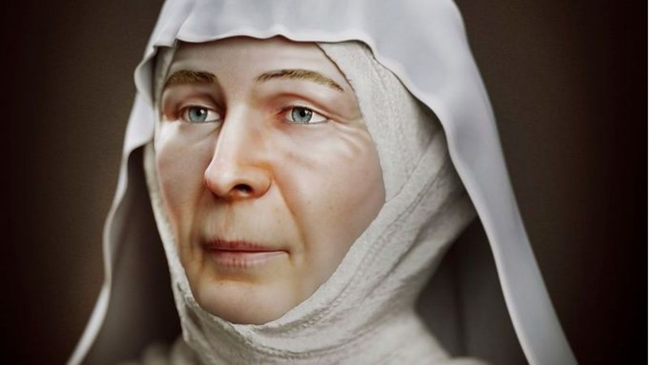 Reconstrução facial origina o rosto de Santa Ludmila, morta em 921 d.C
