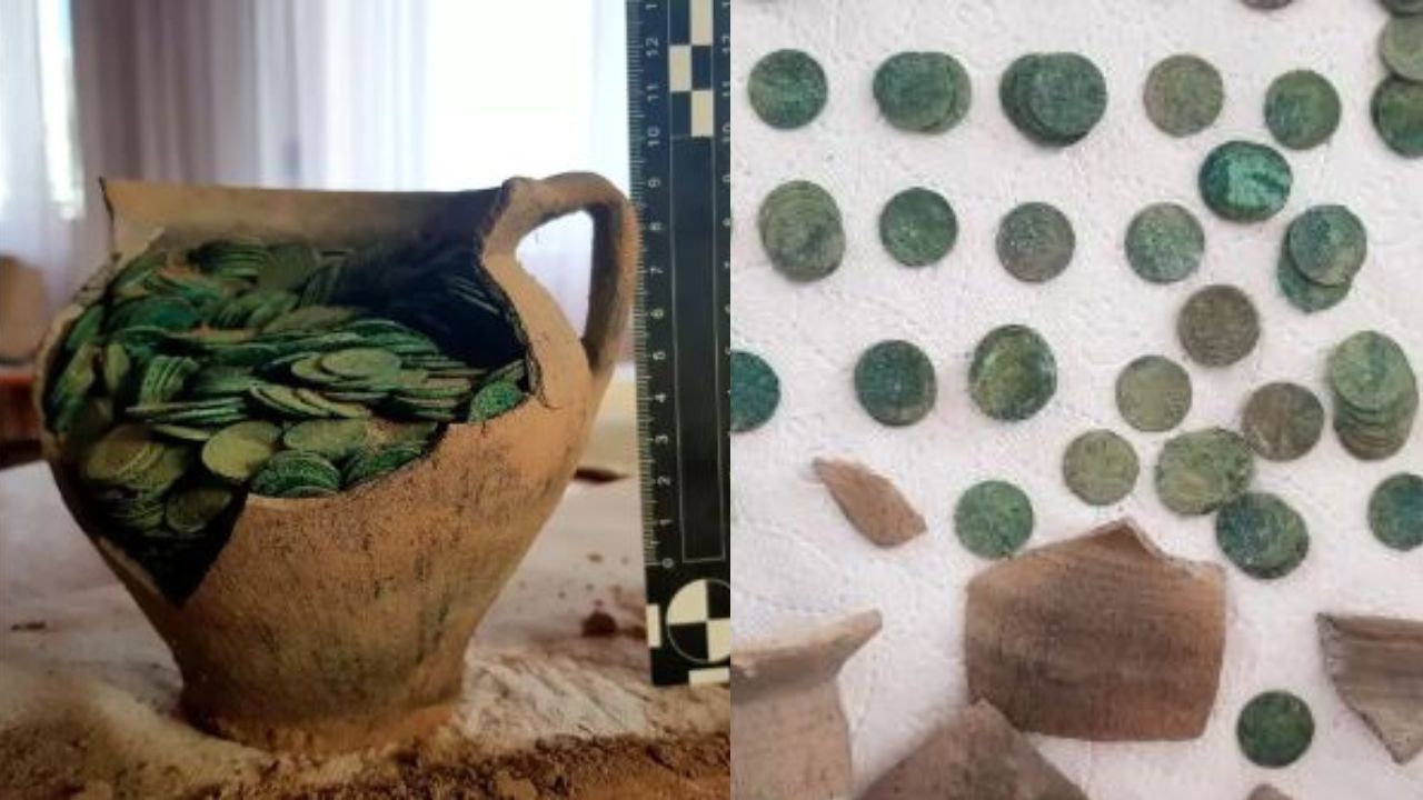 Impressionantes moedas de cobre do século XVII são encontradas na Polônia