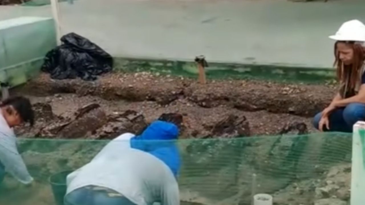Partes de trilho do século 19 são descobertas durante escavações em Fortaleza