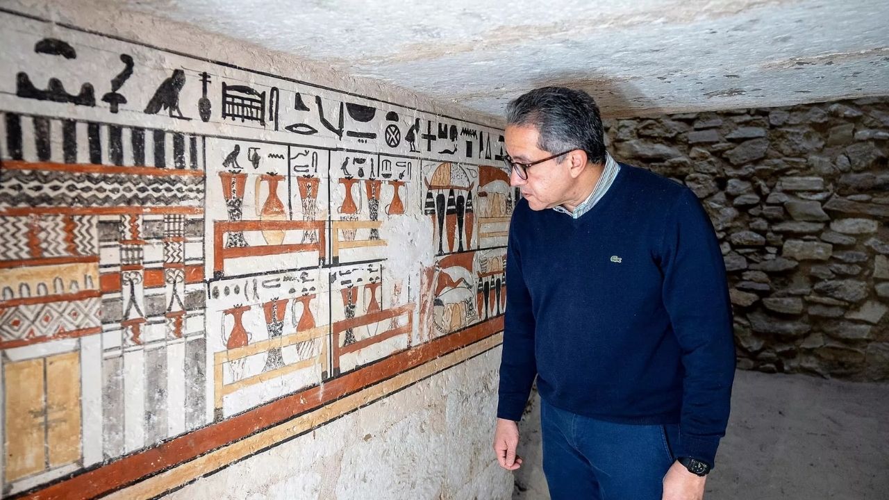 Cinco tumbas de 4 mil anos são encontradas na necrópole egípcia de Saqqara