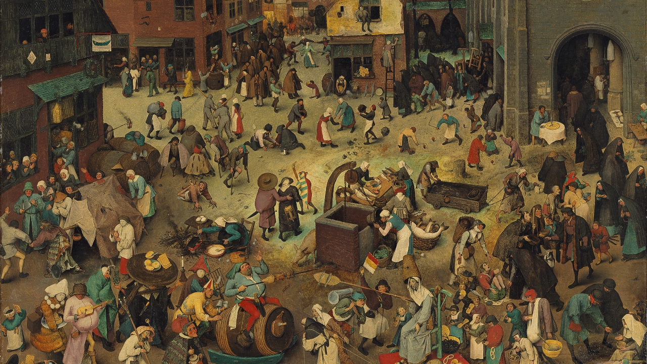 ‘A Luta entre Carnaval e Quaresma’: Farra e fé presentes na obra de Pieter Bruegel