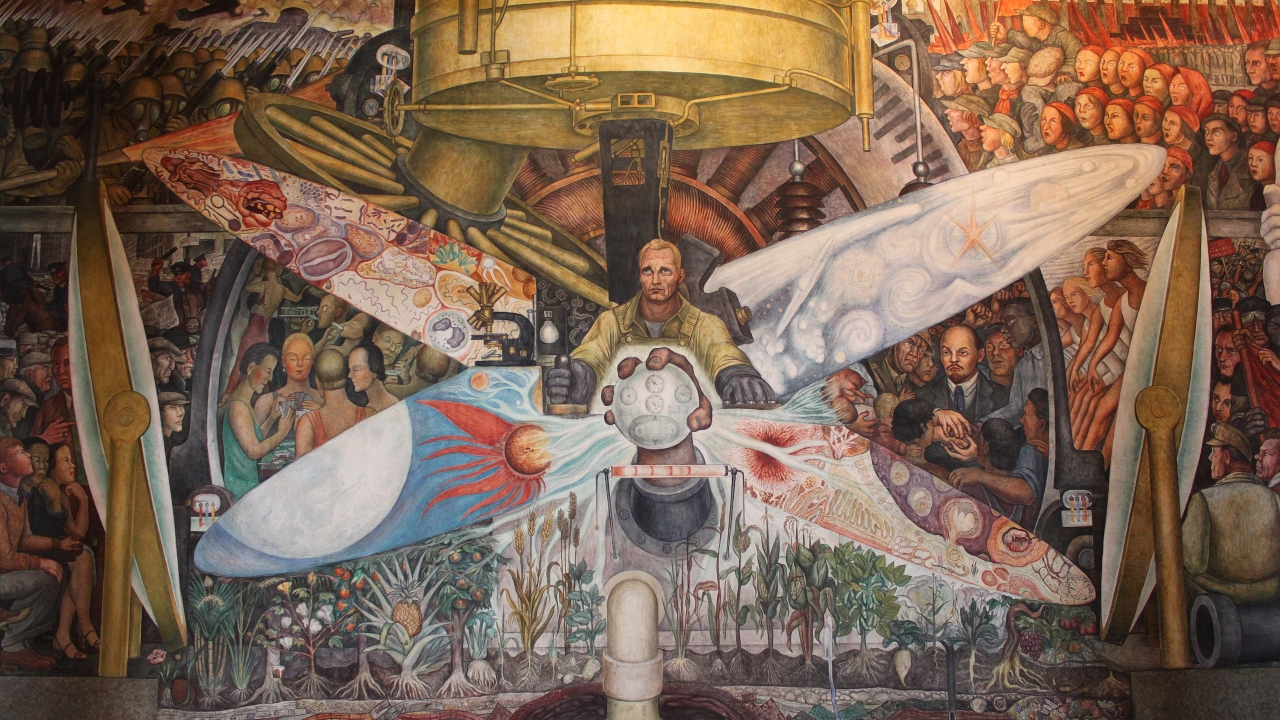 Em 1933, Diego Rivera irritou a família Rockefeller ao retratar Lenin em um mural encomendado