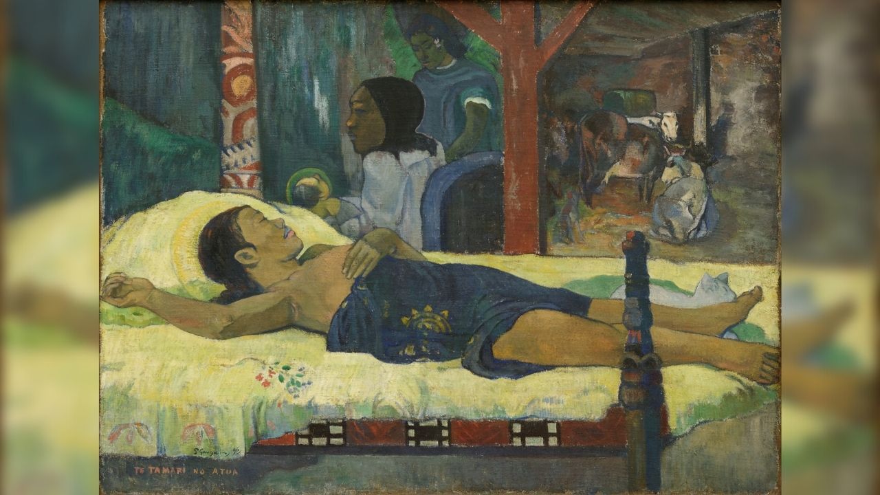 O nascimento de Cristo em cenário polinésio: Conheça a obra de Gauguin