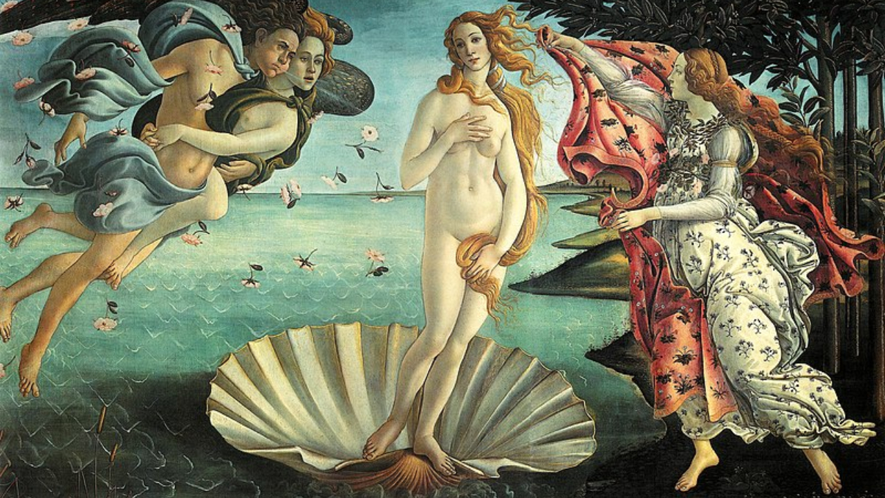 O que representaria o fascinante quadro ‘O Nascimento de Vênus’