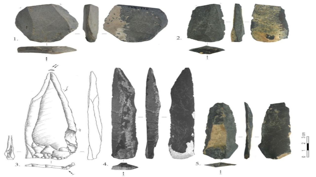 Arqueólogos encontram ferramentas de pedra de 45 mil anos, na Mongólia