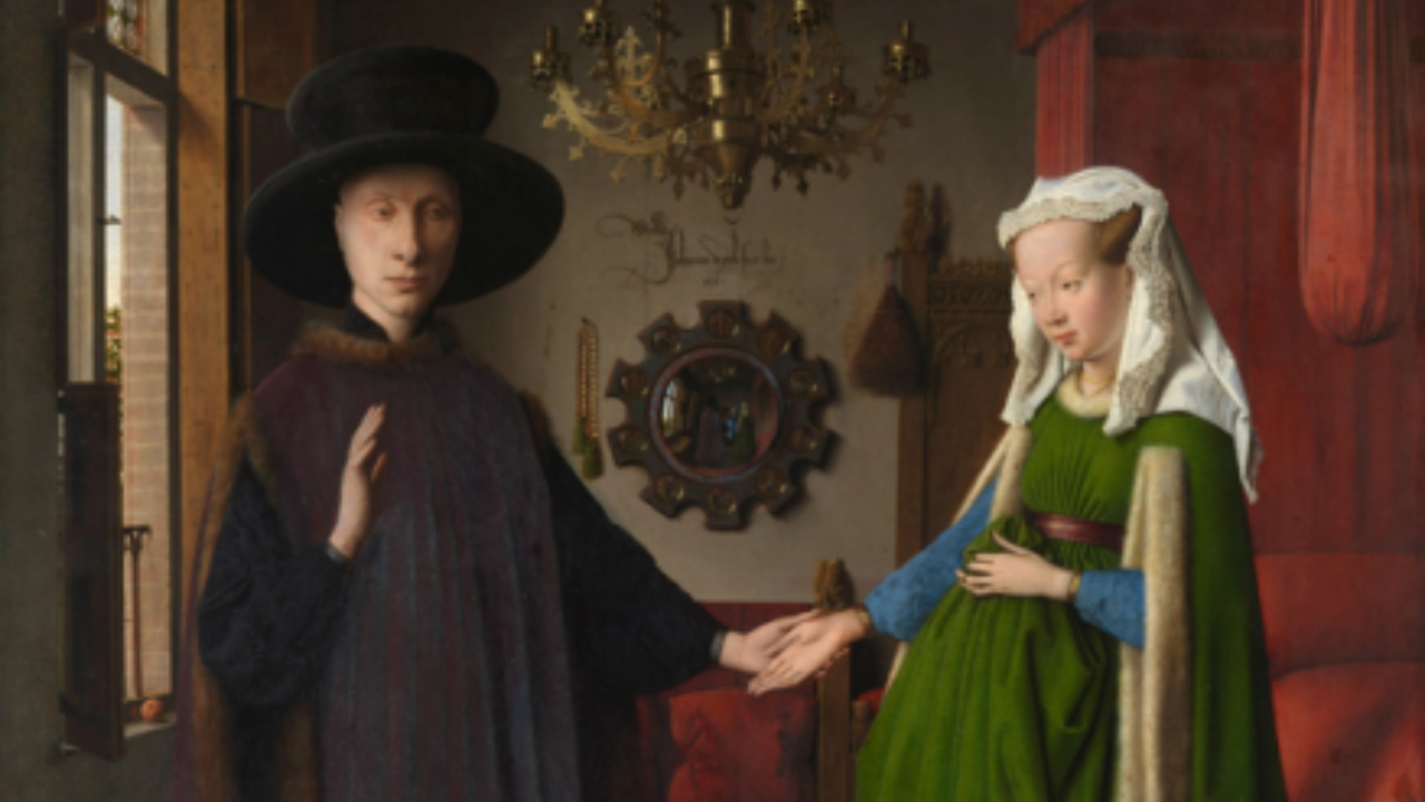 Os detalhes intrigantes da obra O Casal Arnolfini