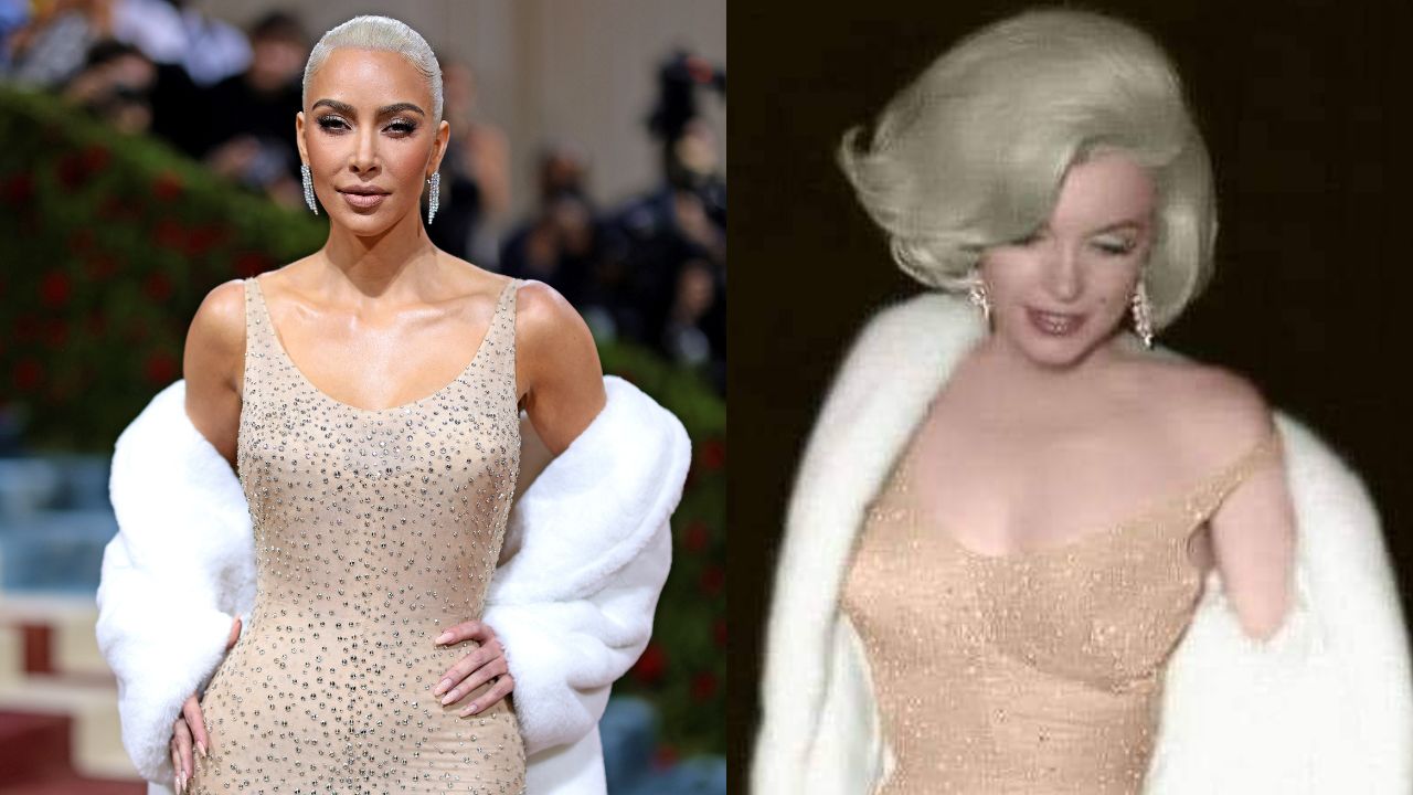 Mecha de cabelo presenteada a Kim Kardashian não era de Marilyn Monroe