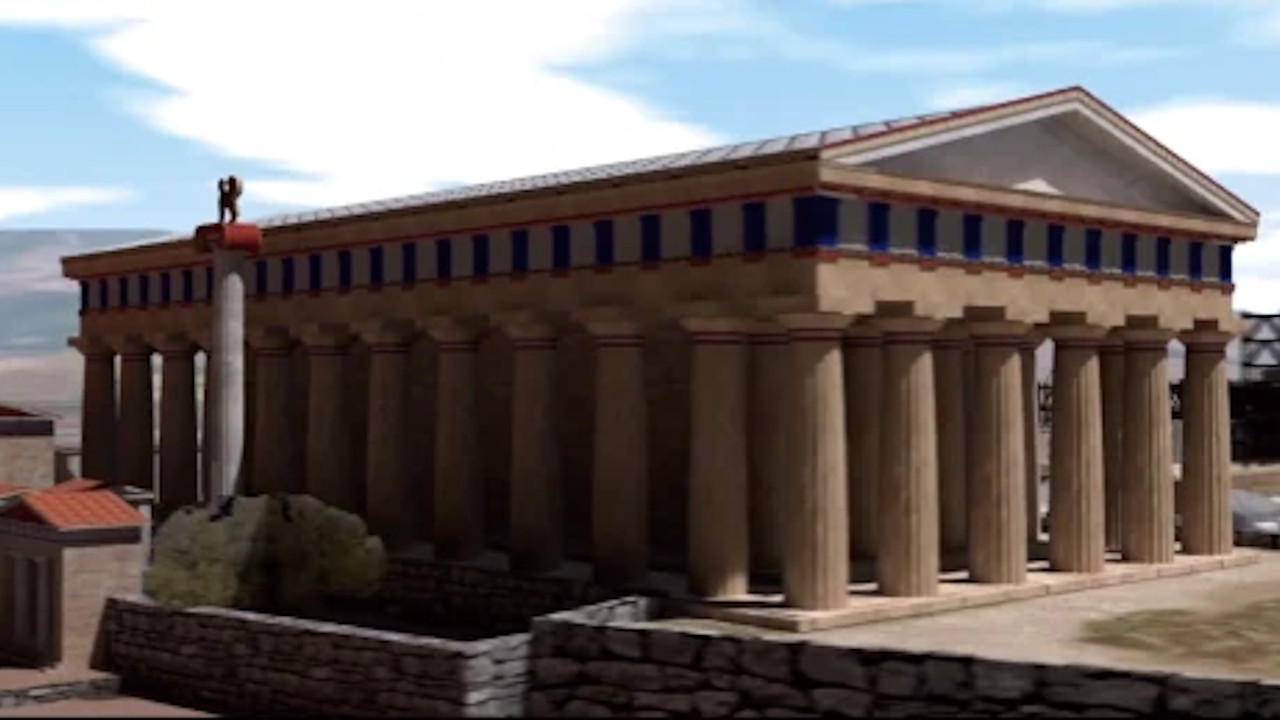 Simulação mostra como teria sido Atenas há 3 mil anos
