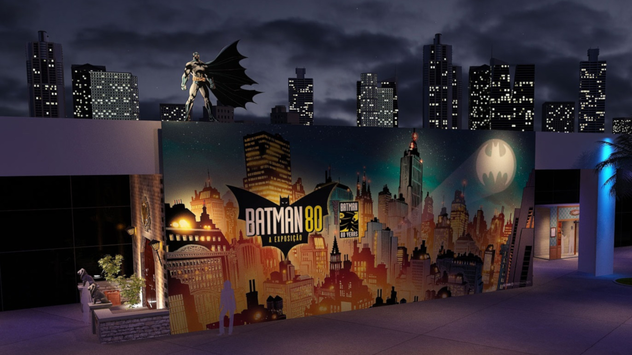 Batman completa 80 anos e ganha exposição imersiva em São Paulo